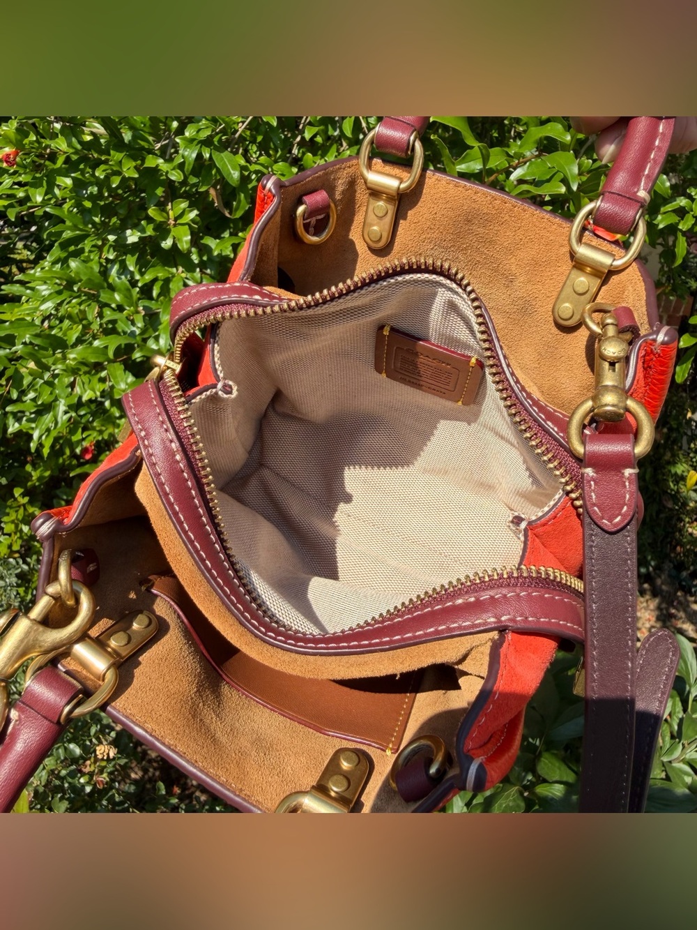 EUC Coach Rogue 17 In Colorblock CB573 - Picture 10 of 14